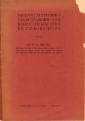 Omslag van het boekje uit 1939 Nieuwe methoden voor opleiding van radiotelegrafisten en telegrafisten van dr. R.A. Biegel