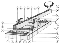 PE1HVH morse sleutel